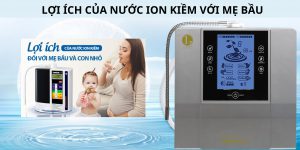 nuoc ion kiem vs mẹ bầu